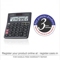 Casio MJ-120D 150 Steps Check and Correct Desktop Calculator with Tax Keys